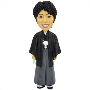 男性・袴/台座付き